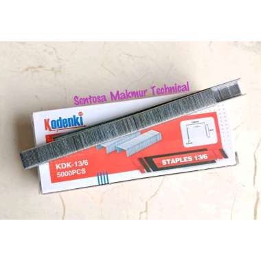 KODENKI 13/6 Isi Refill Hekter Staples Stepler Paku Tembak 6mm R23