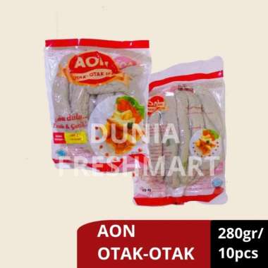 AON OTAK-OTAK IKAN 280GR/10PCS OLAHAN IKAN OTAKOTAK