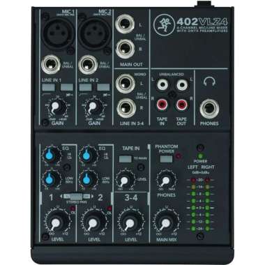 Mackie 402VLZ4 Compact Analog Mixer 4-channel