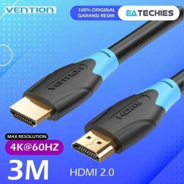 Vention Kabel Hdmi 2.0 4k 60hz Untuk Pc Xbox PS4 Gaming Monitor 1.5M