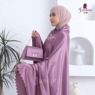 Jumuna - Mukena Dewasa Premium Silk Jaguar Lasercut Arsyila, Marissa ARSYILA LAVENDER