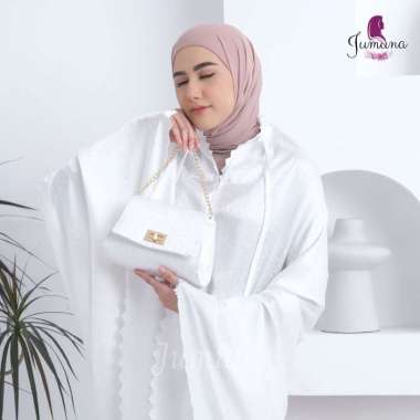 Jumuna - Mukena Dewasa Premium Silk Jaguar Lasercut Arsyila, Marissa ARSYILA BW