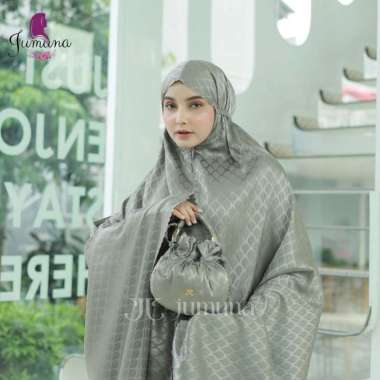 Jumuna - Mukena Dewasa Premium Silk Jaguar Lasercut Arsyila, Marissa MARISSA GREY