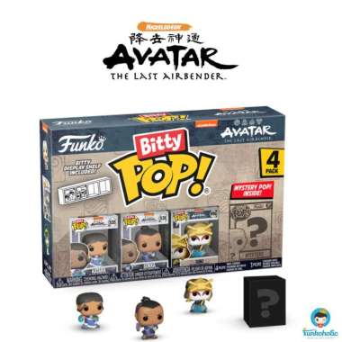 Funko Bitty POP! Animation Avatar: The Last Airbender - Katara, Sokka, Suki & Mystery Bitty Series 0