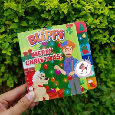 Blippi Merry Christmas Board Book