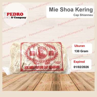 Mie Shoa Kering cap Shianneu 130 gram misua misoa