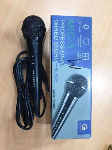 G POWER MIC 3 original Mic kabel 3 Meter