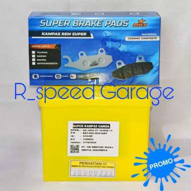 KAMPAS GANDA BRT CERAMIC COMPOSITE MIO J GT FINO SOUL GT XRIDE 115 YMJET FI KAMPAS REM