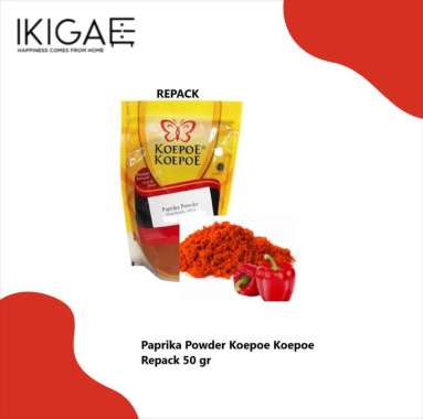 KOEPOE KOEPOE PAPRIKA POWDER / PAPRIKA BUBUK REPACK 50 GR
