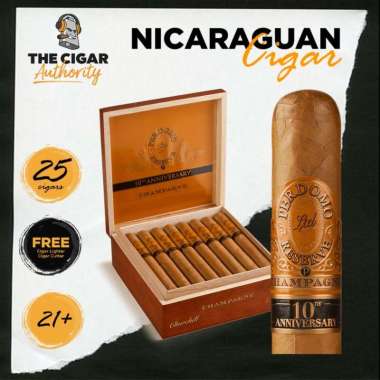 Perdomo Reserve 10th Anniversary Robusto Connecticut [ Box of 25 Sticks ] Nicaragua Cigar Cerutu