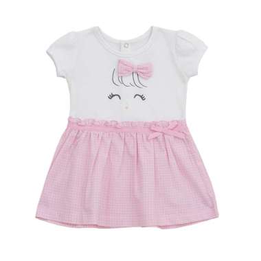 Torio Cheerful Girl Dress - Baju Bayi Perempuan - Dress Anak Perempuan 3-6 bulan