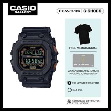 G-Shock Jam Tangan Pria G-Shock GX-56RC-1DR Original Digital Black