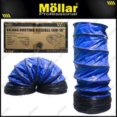 MOLLAR SDF10-40-16" Selang Flexible Ducting 10 meter Blower Ventilator Hose Exhaust