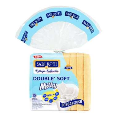 Sari Roti Tawar Double Soft Rasa Susu 360 g