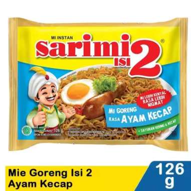 MI INSTAN SARIMI DUO GORENG AYAM KECAP