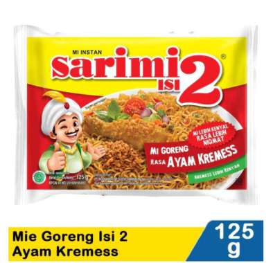 MI INSTAN SARIMI DUO GORENG AYAM KREMES