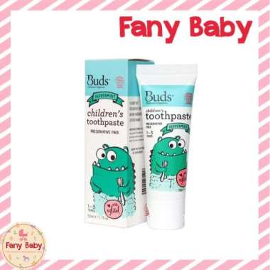 Buds Children's Toothpaste 1-3 Papermint