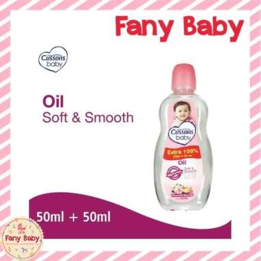 CUSSONS BABY OIL 50ML+50ML - SOFT & SMOOTH