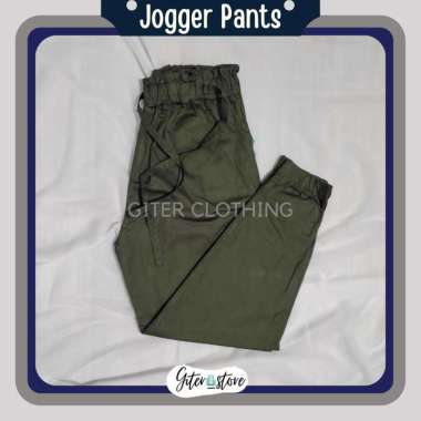jogger pants wanita - jogger wanita - Celana katun - Celana bahan - Bawahan wanita - Celana jogger O