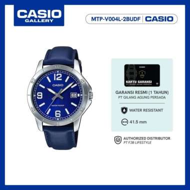 Casio Jam Tangan Analog Pria MTP-V004L-2BUDF