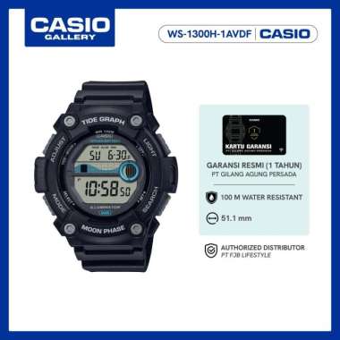 Casio Jam Tangan Pria Digital Original WS-1300H-1AVDF