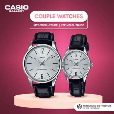 Jam Tangan Couple Casio MTP-V005L-7BUDF x LTP-V005L-7BUDF