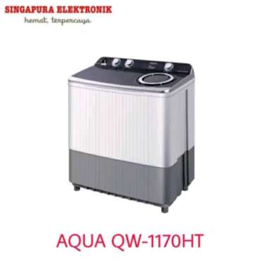 Aqua Mesin Cuci 2 Tabung 11kg QW-1170
