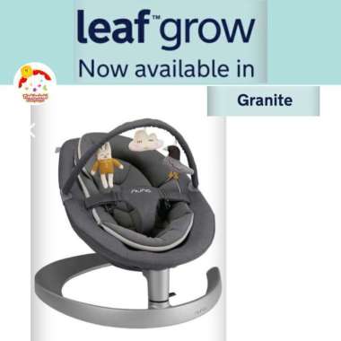 NUNA Leaf Grow 2021 INCLUDE TOYBAR SET NEW ARRIVAL Granite
