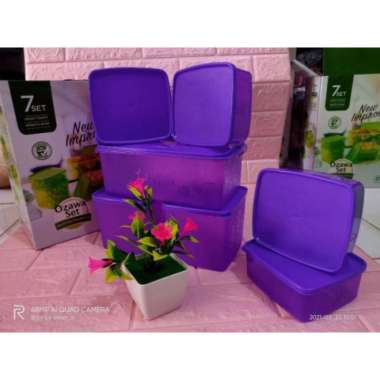 Ozawa Set / Toples set + kotak kemasan Ungu