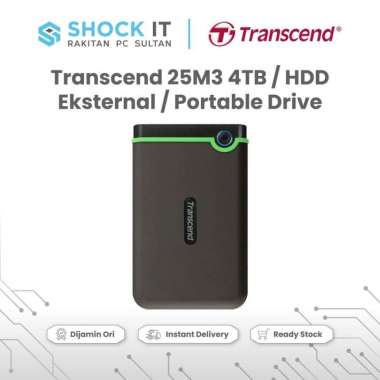 Transcend 25M3 4TB / HDD Eksternal / Portable Drive