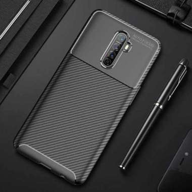 Original Shockproof Case Oppo Realme X2 Pro / Oppo Reno Ace Soft Case Realme X2 Pro / Reno Ace Hitam