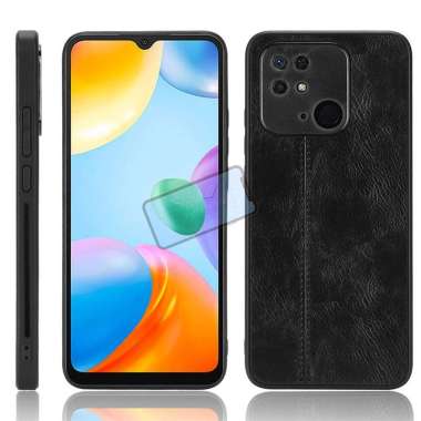Xiaomi Redmi 10C Soft Case Luxury Premium Leather anti-shock Redmi 10C Hitam