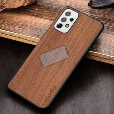 Case Samsung A73 5G Case Aioria Wood Pattern Original A73 Case YL