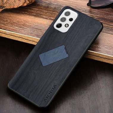 Case Samsung A73 5G Case Aioria Wood Pattern Original A73 Case BK