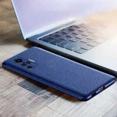 Premium Case Slim Matte Sandstone Case VIvo X50 X50 Pro Soft Case X50 X50 Pro Biru
