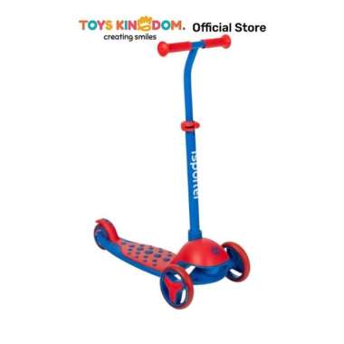 Toys Kingdom Paso Skuter Isporter M3Z - Merah/Biru Scooter Sekuter Mainan Anak Kendaraan Anak Ride O