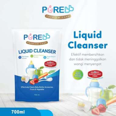 PUREBB Liquid Cleanser 700ml - Sabun Pembersih Botol Susu, Aksesories Bayi