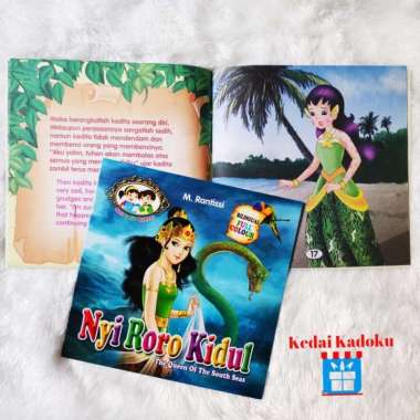 Buku Cerita Rakyat Nusantara Nyi Roro Kidul Bergambar Billingual