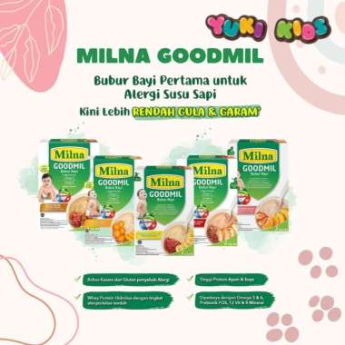 Milna Goodmil (6-12 bulan) Wortel Labu