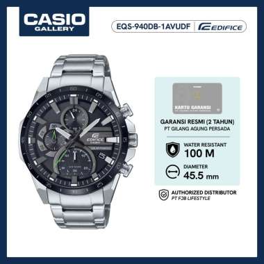 Casio Edifice Jam Tangan Original EQS-940DB-1AVUDF