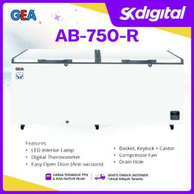 Chest Freezer Gea AB-750-R Freezer Box 702 Liter