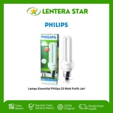 Lampu Essential Philips 23 Watt Putih Jari