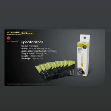Sensor Cleaning Swab (Full Frame) NC-CK24L
