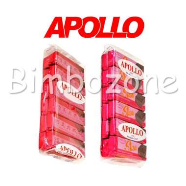 Bimbozone - Coklat Apollo Wafer ( isi 12pcs ) PROMO HALAL APOLLO COKLAT