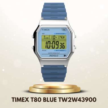 Timex T80 TW2W43900 Blue Jam Tangan Timex Original