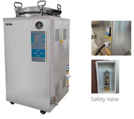 Getra LS-50LD Autoclave Vertical Pressure - Steam Strilizer - Mesin Sterilisasi Makanan