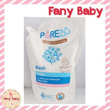 Pure BB Wash Freshy & Pure BB Fruity Refill 450ml FRUITY