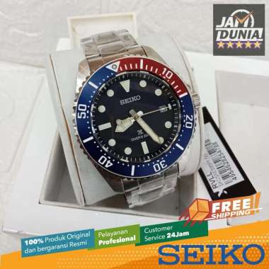 Jam Tangan Seiko SNE595P1 Prospex Diver Solar 43.8mm Hitam Stainless Steel