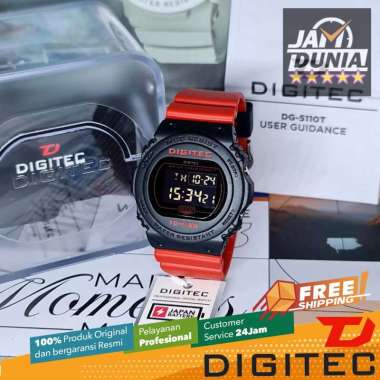 JAM TANGAN DIGITEC ORIGINAL - JAM DIGITEC DG5110T MERAH DIGITEC DG5110 JAM DIGITEC 5110 JAM TANGAN P