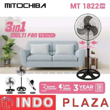 KIPAS ANGIN MITOCHIBA 18 Inch 3 in 1 MT-1822SR REMOTE CONTROL